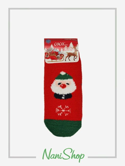 جوراب بچه گانه بوکله کریسمس