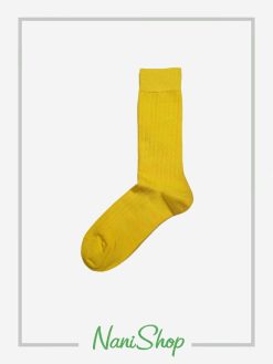 جوراب زرد بارکد