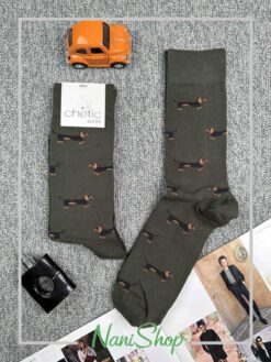 جوراب مردانه ساقدار طرح حیوانات برند چتیک