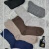 جوراب ساقدار پشمی کبریتی مردانه