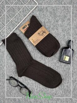 جوراب ساقدار پشمی کبریتی مردانه