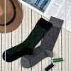جوراب مردانه ساقدار طرح گل اسکاچی برند بارکد
