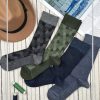 جوراب مردانه ساقدار طرح دار و تک رنگ برند بارکد
