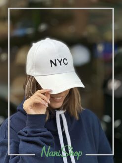 کلاه نقابدار کتان تک رنگ طرح NYC
