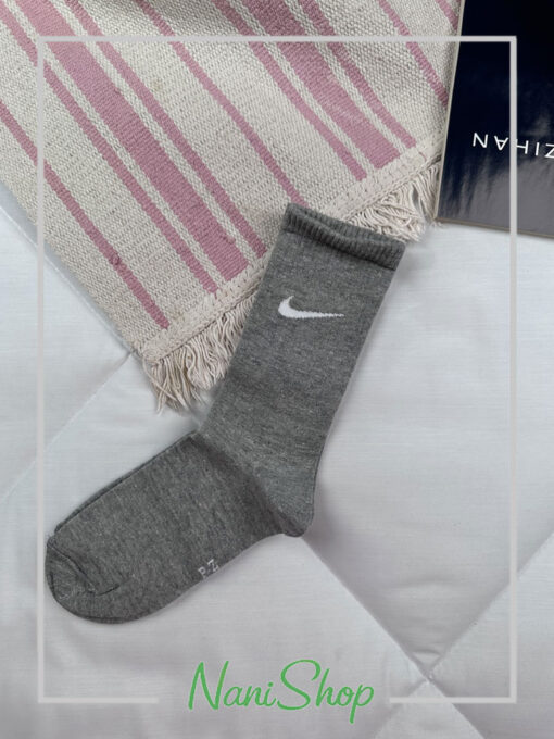 جوراب ساقدار کش انگلیسی طرح NIKE برند پاتوک
