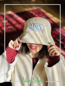 کلاه باکت تدی طرح گلدوزی MUTRY