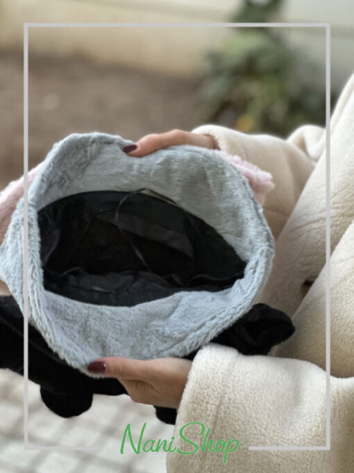 کلاه باکت موهری خرسی