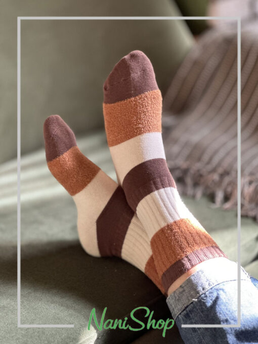 جوراب ساقدار کبریتی