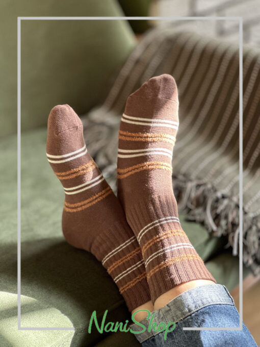 جوراب ساقدار کبریتی