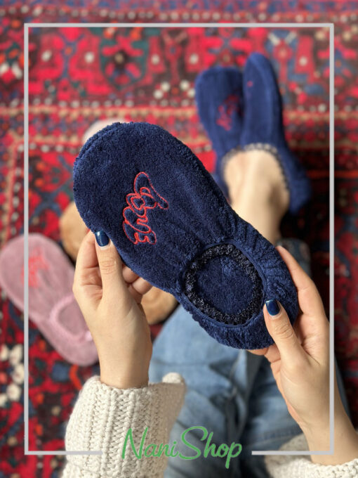 پاپوش بوکله لبه گیپور طرح LOVE