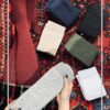 جوراب بالا زانو طرح کبریتی