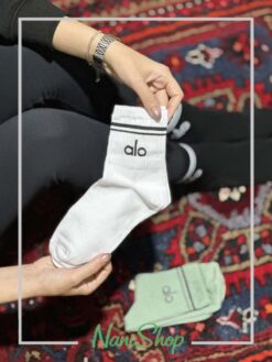 جوراب نیم ساق طرح alo