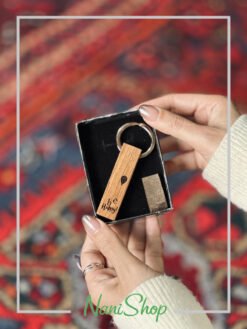 جاکلیدی چوبی طرح دار