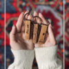جاکلیدی چوبی طرح دار