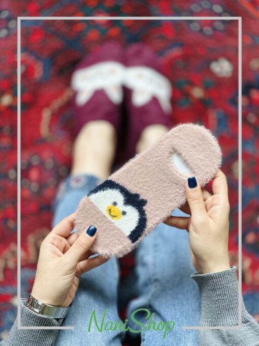 جوراب قوزکی موهری طرح حیوانات برند کوکو