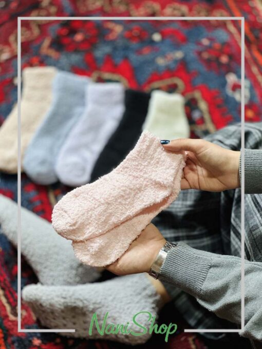 جوراب مچی بوکله ساده استپ دار