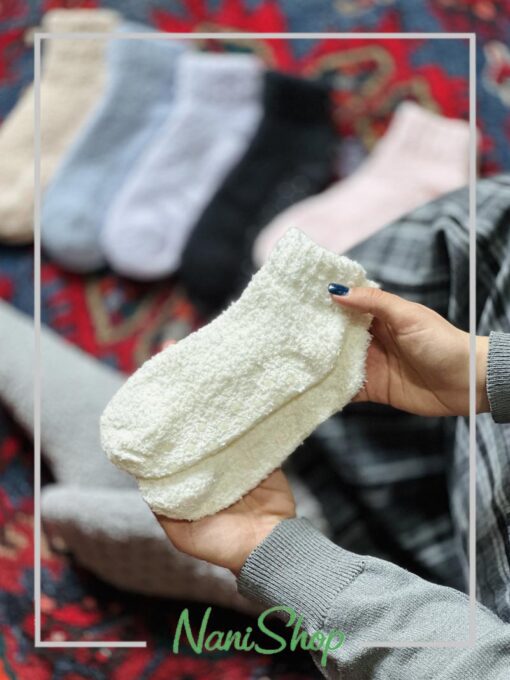 جوراب مچی بوکله ساده استپ دار