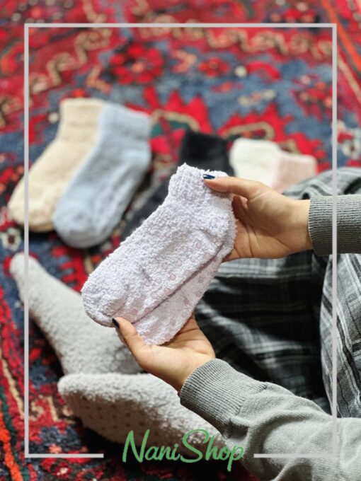 جوراب مچی بوکله ساده استپ دار