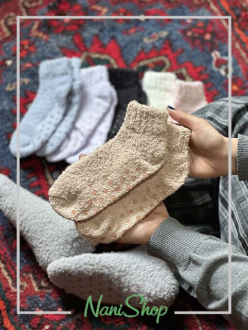 جوراب مچی بوکله ساده استپ دار