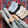 جوراب مچی بوکله ساده استپ دار