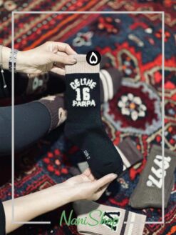 جوراب ساقدار کبریتی طرح ساق خرسی