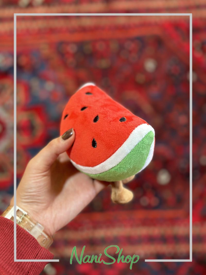 عروسک مخمل هندوانه