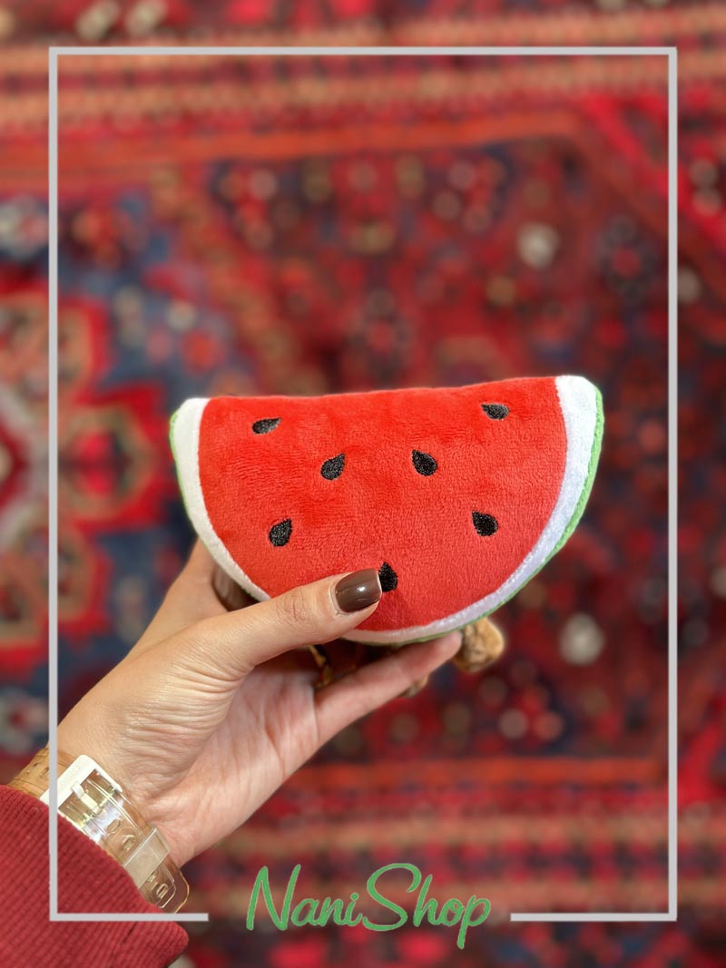 عروسک مخمل هندوانه