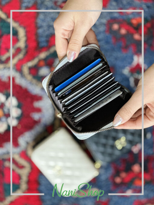 جا کارتی چرم آکاردئونی طرح کیتی