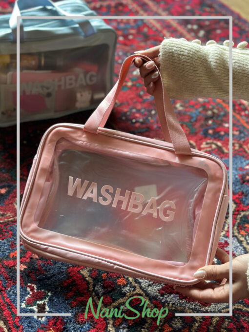 واش بگ مستطیلی دو زیپ