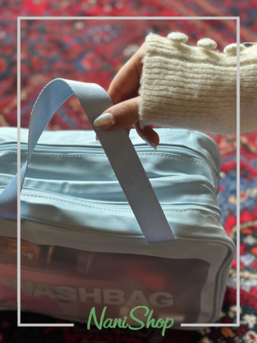 واش بگ مستطیلی دو زیپ