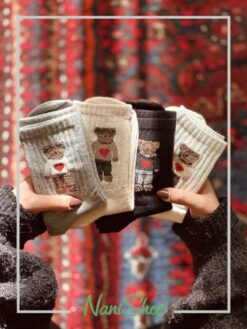 جوراب ساقدار طرح تدی ورزشکار