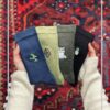 جوراب ساقدار طرح گلدوزی برند روپاپا
