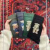 جوراب ساقدار طرح تدی برند روپاپا