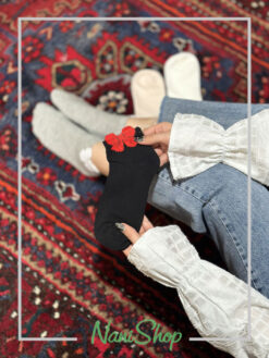 جوراب مچی لبه پاپیونی