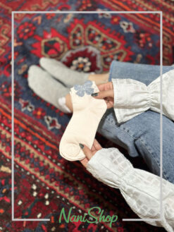 جوراب مچی لبه پاپیونی