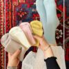 جوراب ساقدار تک رنگ کبریتی