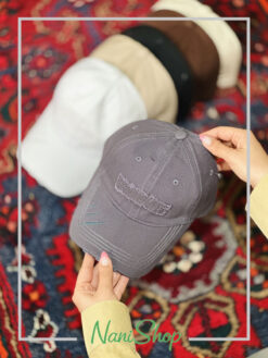 کلاه نقابدار کتان طرح NOOOK
