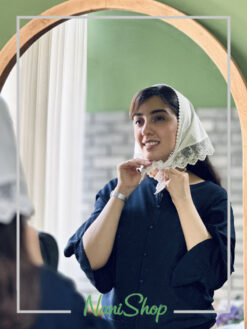 مینی اسکارف نخی توردار