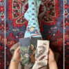 جوراب ساقدار نخ پنبه طرح حیوانات