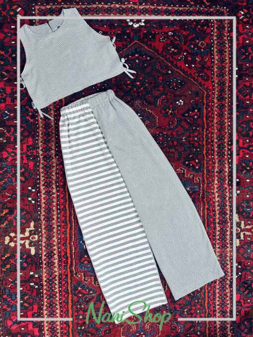 شلوار لینن تا به تا برند نانی شاپ