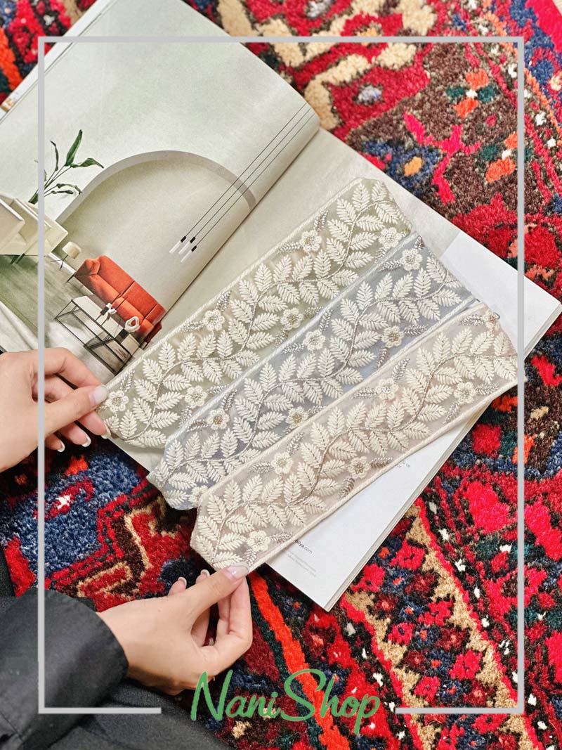تل کشی دانتل طرح برگی