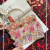 تل کشی طرح توری گلدوزی