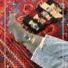 جوراب ساقدار طرح تدی اسکی سوار برند روپاپا