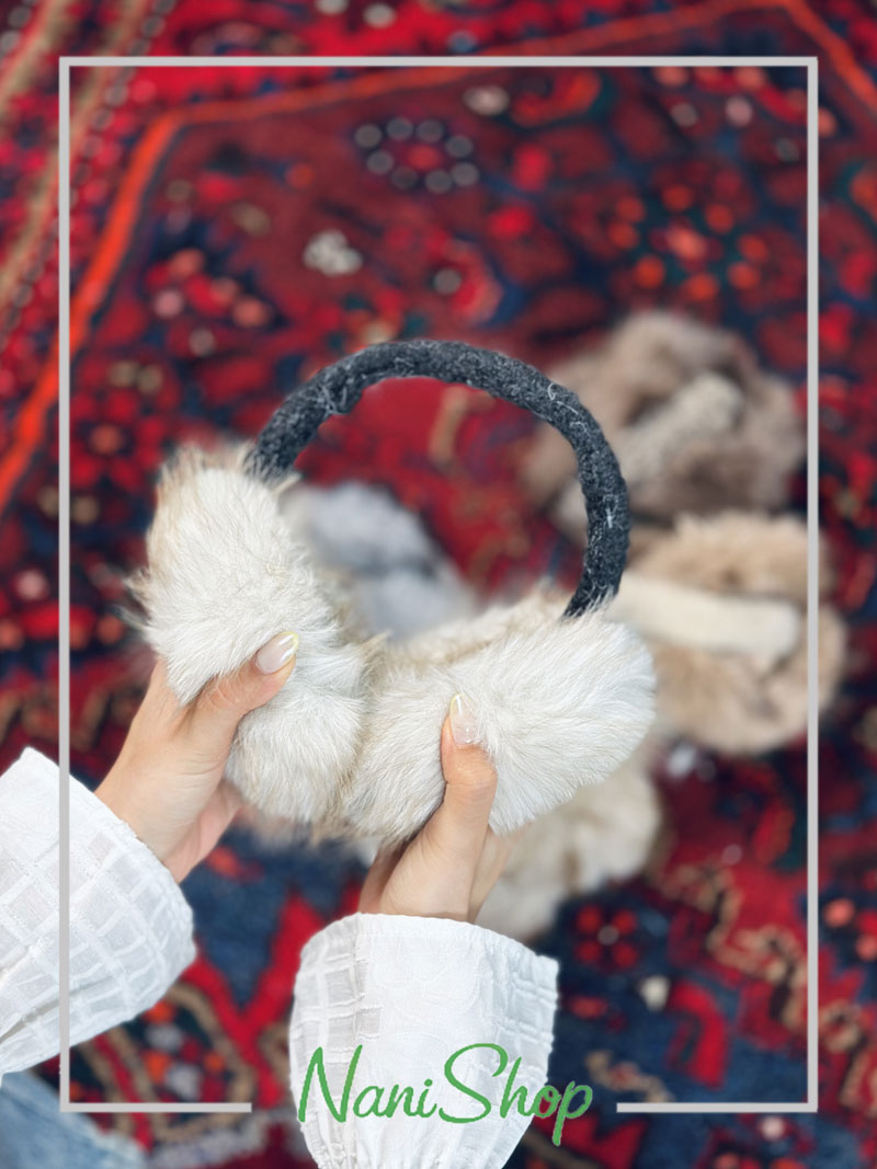 گوشبند خز طرح ساده