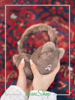 گوشبند خز طرح خرس گوش دار