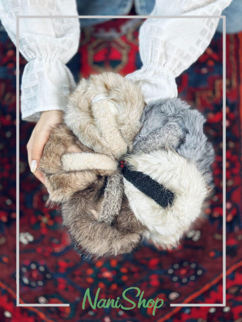 گوشبند خز طرح ساده