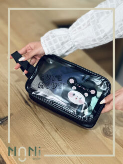کیف مسافرتی واش بگ شمعی فانتزی طرح CUTE MOUSE