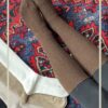 جوراب زیر زانو لامای کبریتی
