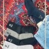 جوراب ساقدار حوله ای ساق کبریتی طرح HUI