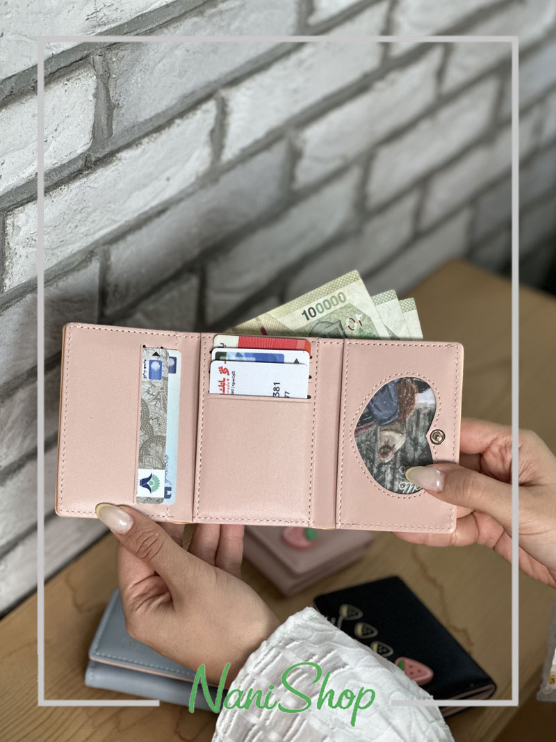 کیف پول چرم طرح میوه برند پرتیزس